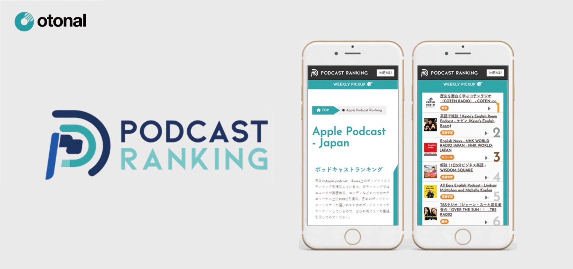 ポッドキャストランキング